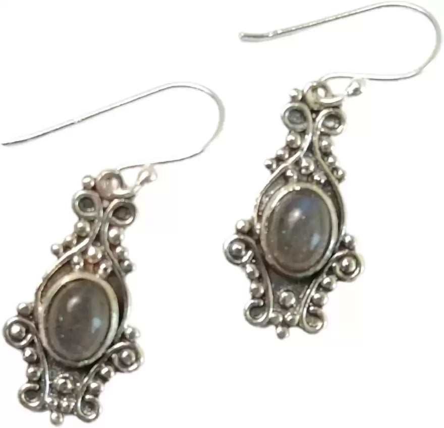 925 Sterling Silver Royal Vintage Drop & Dangler Ear Piece for Women